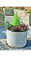 Classic Concrete Circular Planter