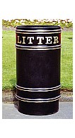 Circular Open Topped Bin