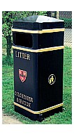 Highfield 1 - 93 litre Square Bin