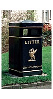 Highfield - 160 litre Square Bin