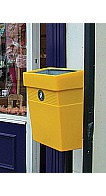 Regent Open Topped Bin - wall mounted