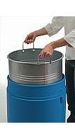 110 litre capacity steel liner