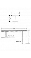 Stainless Steel Slatted Bench Dimensions