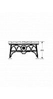 Eastgate Bench dimensions