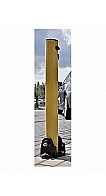 Vehicle Control Bollard - Key operated and fold down