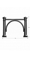 Cardiff Polyurethane Cycle Stand