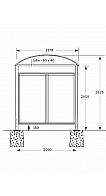 Drawing & Dimensions - side view